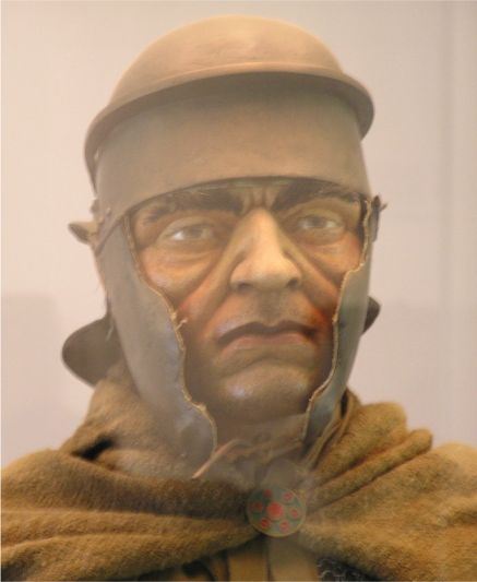 Model of soldier at Housesteads museum