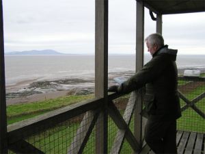 View from Senhouse Museum watchtower